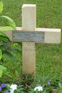 TRINCOMALEE WAR CEMETERY - LE PAGE, ALBERT LOUIS